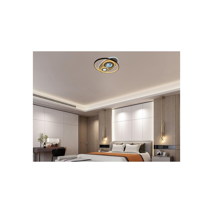 LED плафон с функция за димиране LED/105W/230V 3000-6500K + дистанционно управление