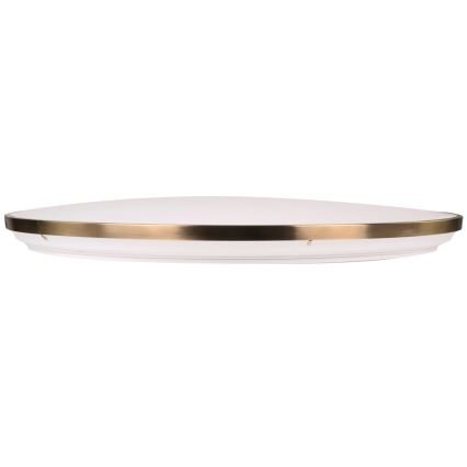 LED димируем таванен плафон KERN LED/80W/230V 3000/4000/6000K Ø 80 см златен + дистанционно управление