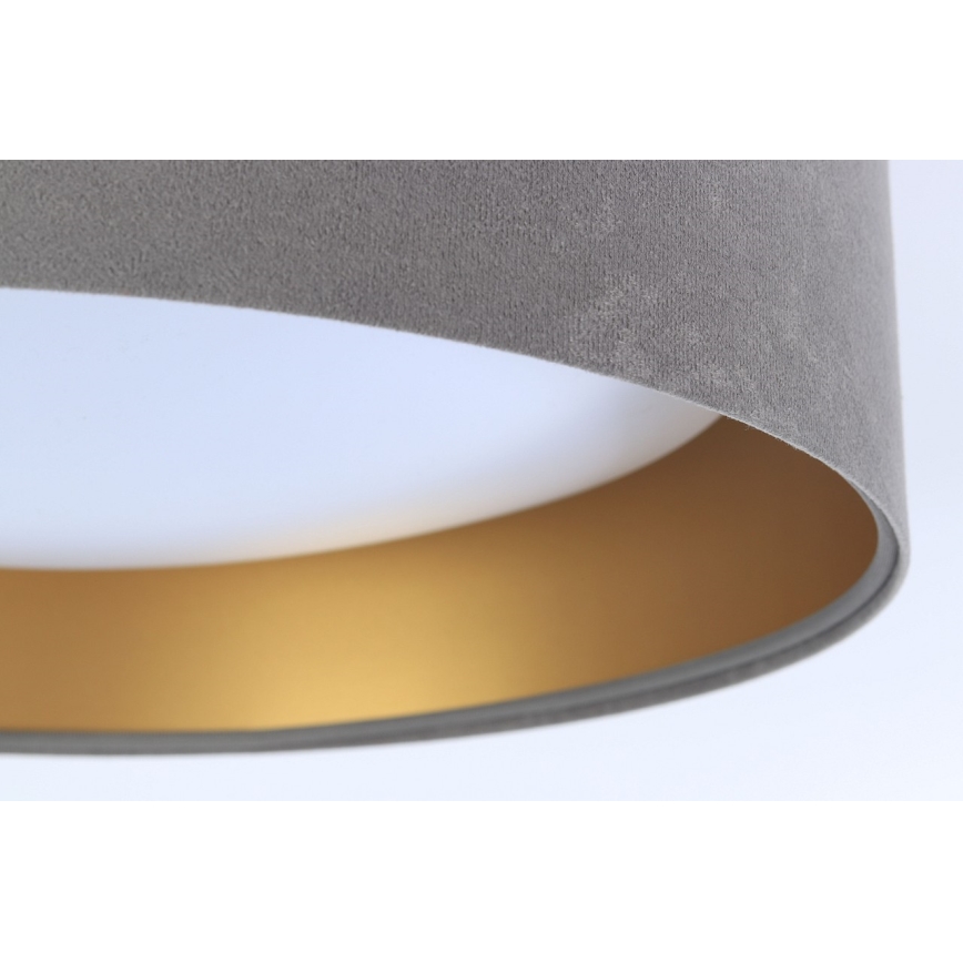 LED Димируем плафон SMART GALAXY LED/24W/230V Ø 45 см 2700-6500K Wi-Fi Tuya сив/златист + дистанционно