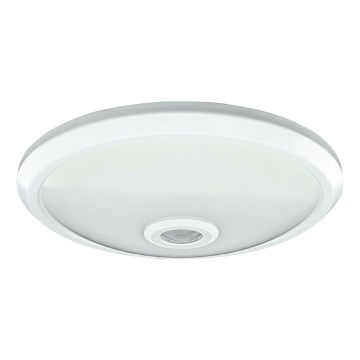 LED Плафон със сензор и авариен модул MANA LED/12W/230V 1500 mAh 4000K