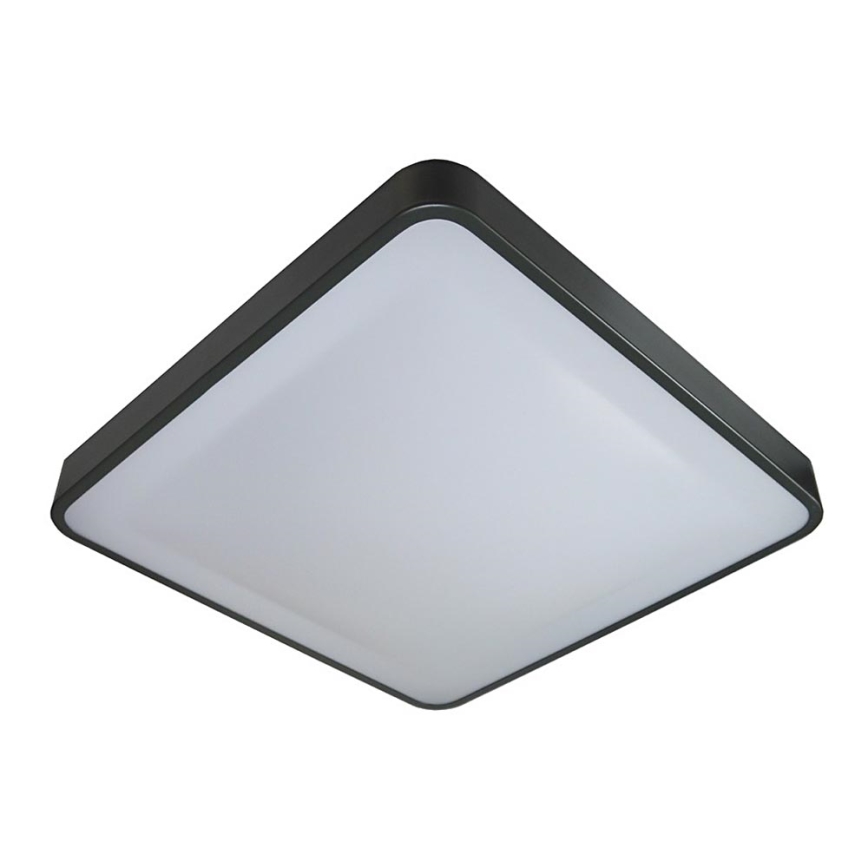 LED Плафон със сензор WILTON LED/24W/230V 37,5x37,5 см антрацит