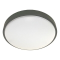 LED Плафон със сензор WILTON LED/24W/230V 4000K Ø 38 см антрацит