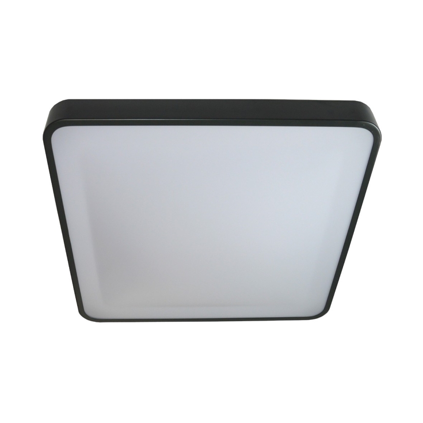 LED Плафон със сензор WILTON LED/24W/230V 37,5x37,5 см антрацит