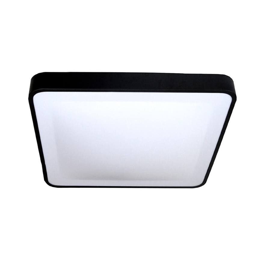 LED Плафон със сензор WILTON LED/24W/230V 37,5x37,5 см черен