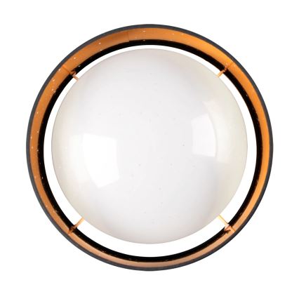 LED Плафон TULUZA LED/18W/230V Ø 32 см черен