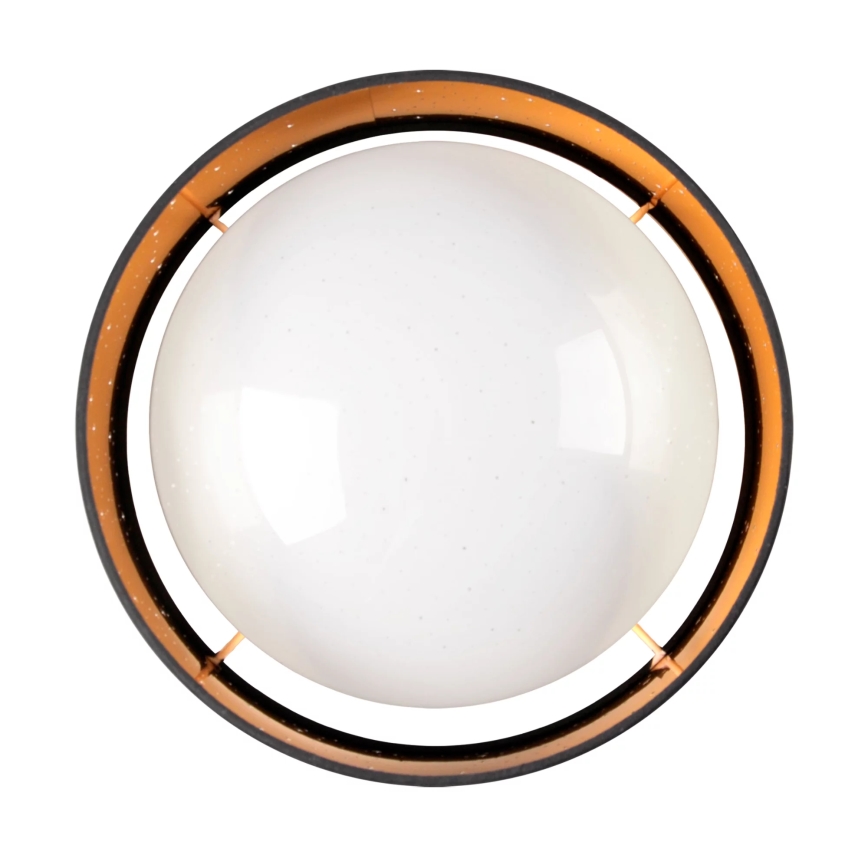LED Плафон TULUZA LED/18W/230V Ø 32 см черен