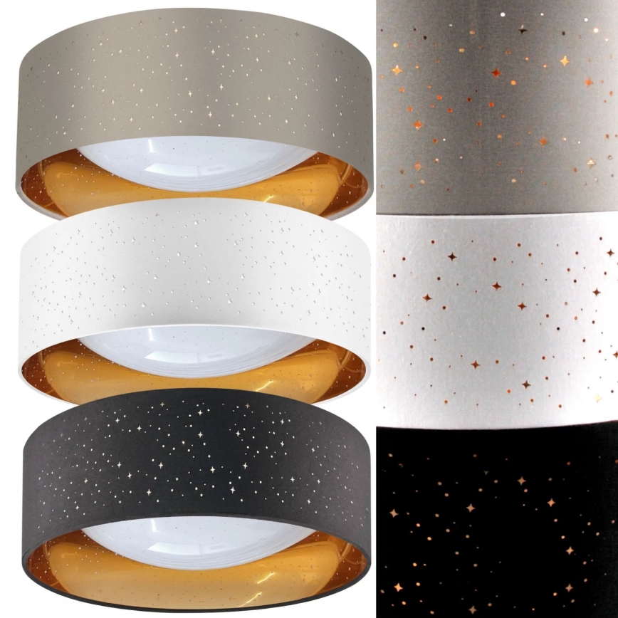 LED Плафон TULUZA LED/18W/230V Ø 32 см черен