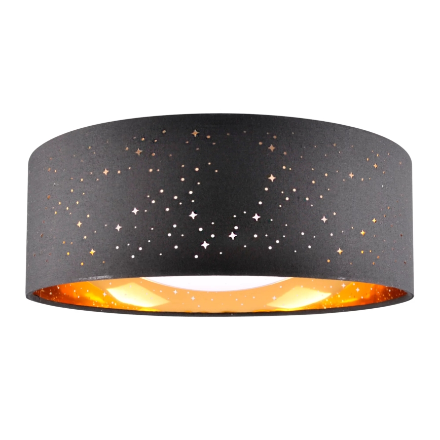 LED Плафон TULUZA LED/18W/230V Ø 32 см черен