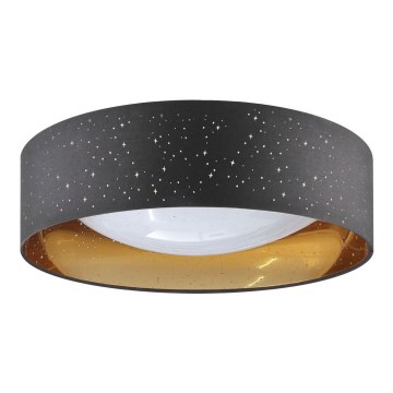 LED Плафон TULUZA LED/24W/230V Ø 40 см черен