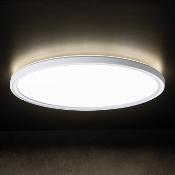 LED Плафон за баня AZPO LED/11,8W/230V Ø 22,5 см IP54 бял
