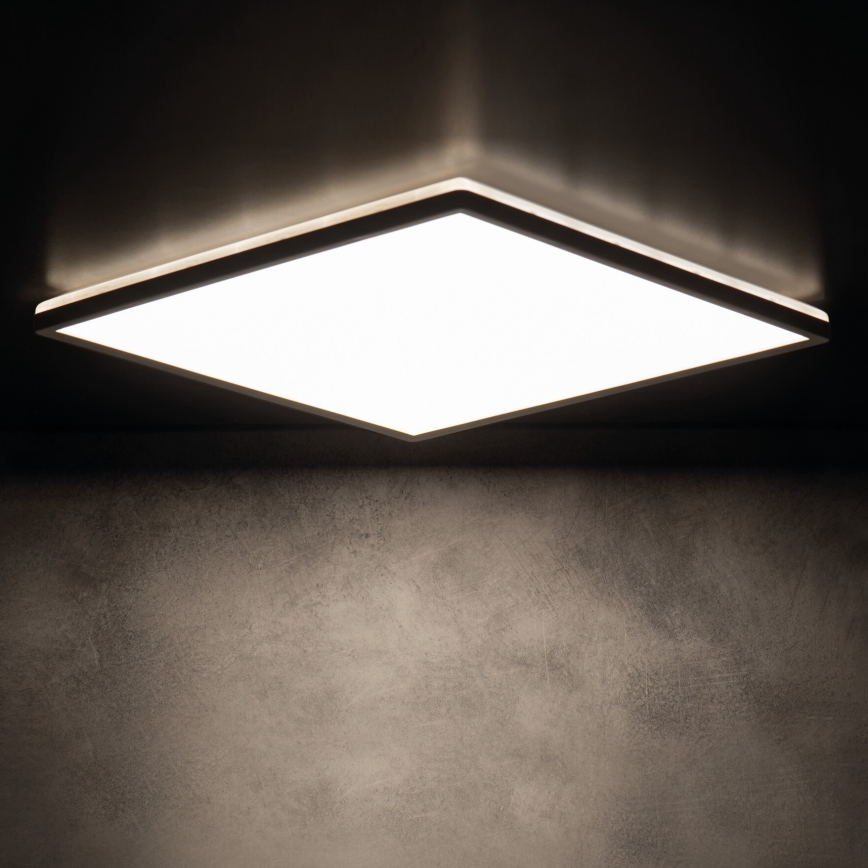 LED Плафон за баня AZPO LED/17,5W/230V IP54 черен