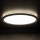 LED Плафон за баня AZPO LED/18,5W/230V Ø 29 см IP54 черен