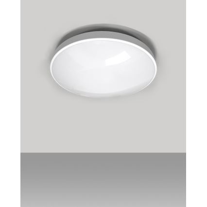 LED Плафон за баня CIRCLE LED/24W/230V 4000K Ø 37 см IP44 бял