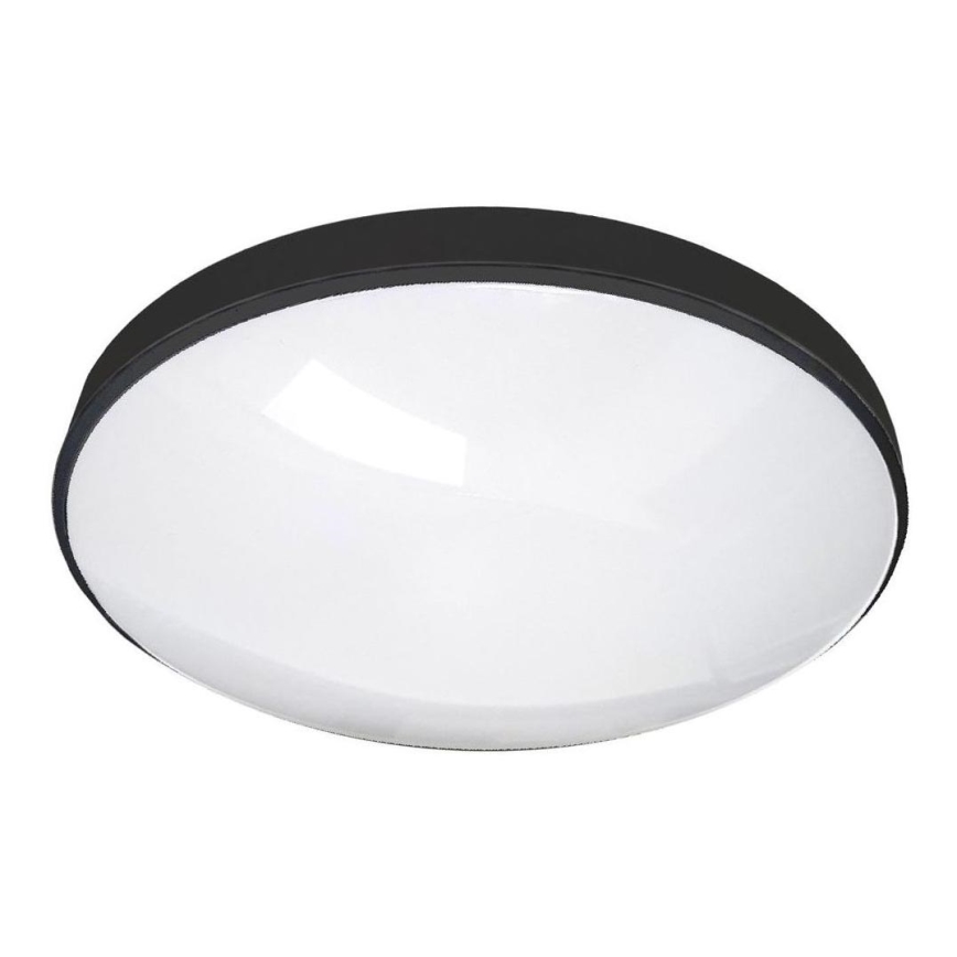 LED Плафон за баня CIRCLE LED/24W/230V 4000K Ø 37 см IP44 черен