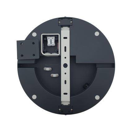 LED Плафон за баня ELLÉ LED/24W/230V 3000/4000/6500K Ø 26 см IP54 антрацит