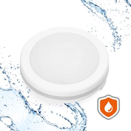 LED Плафон за баня LED/12W/230V 3000/4000/6500K IP65 Ø 20 см бял