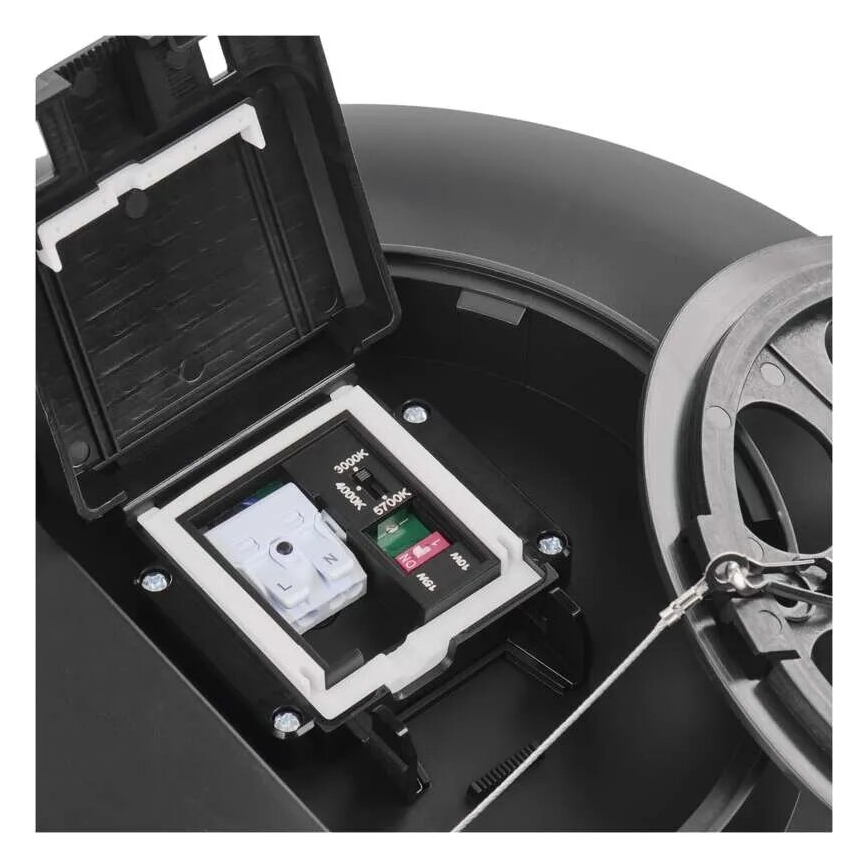 LED Плафон за баня LED/18W/230V 3000/4000/5700K IP55 черен