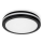 LED Плафон за баня LED/18W/230V 3000/4000/6500K IP65 Ø 30 см черен