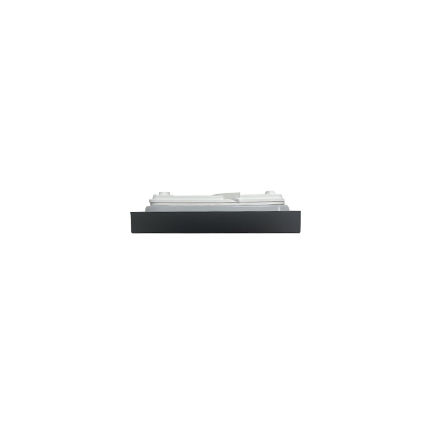 LED Плафон за баня LED/18W/230V 6500K IP44 22,5x22,5 см черен