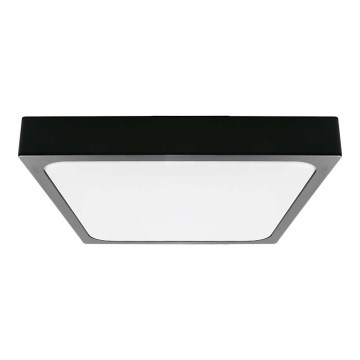 LED Плафон за баня LED/30W/230V 4000K IP44 42x42 см черен