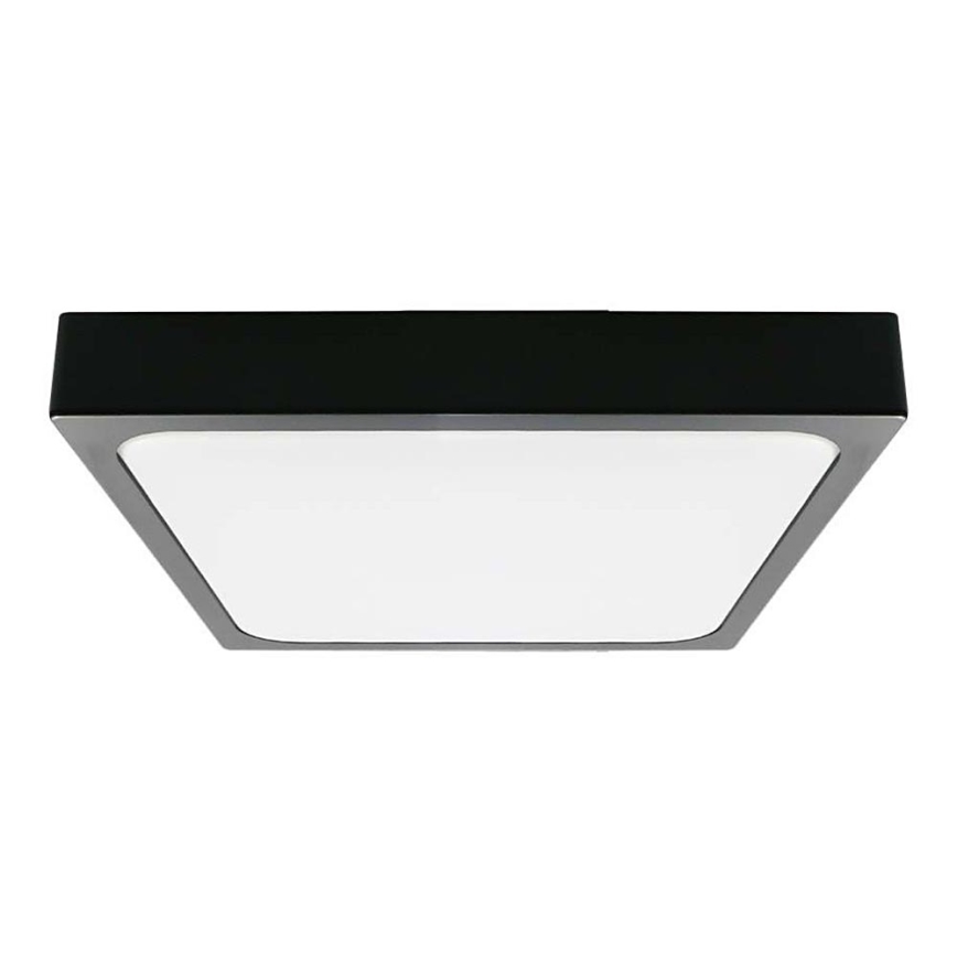 LED Плафон за баня LED/30W/230V 6500K IP44 42x42 см черен