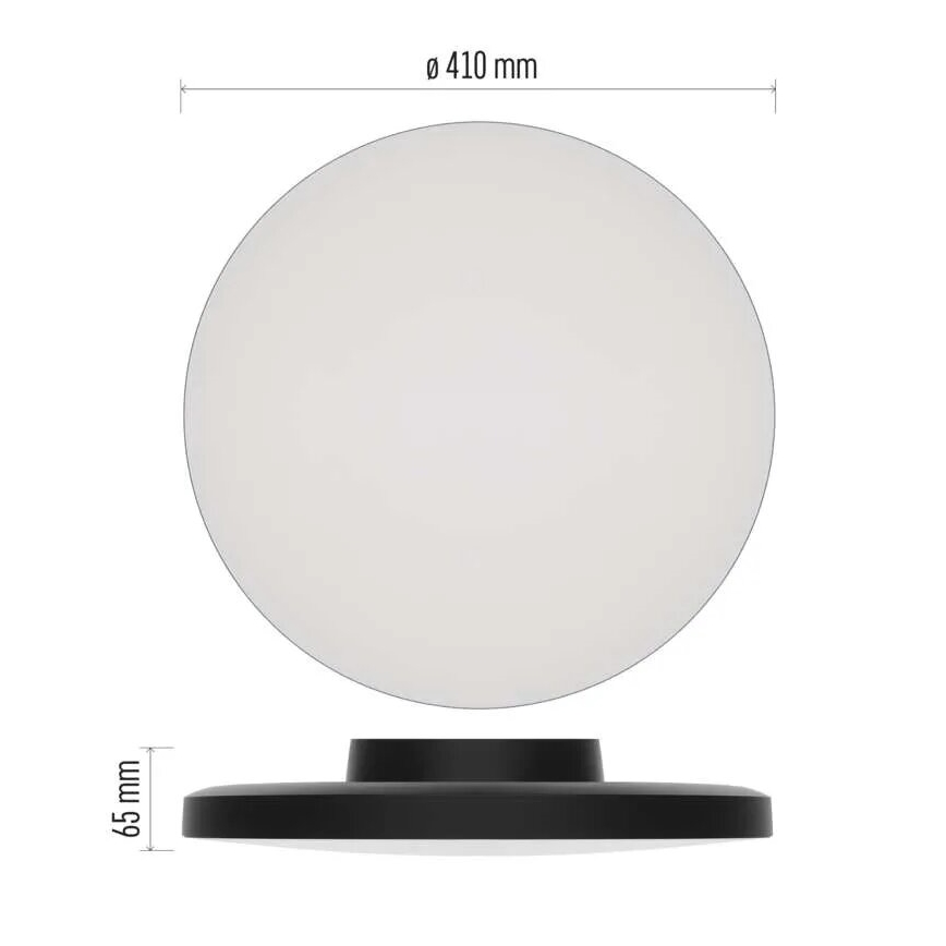 LED Плафон за баня LED/32W/230V 3000/4000/5700K IP55 черен