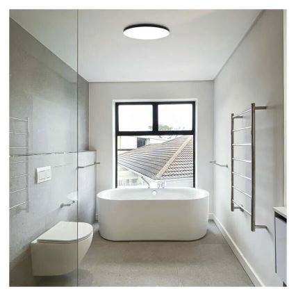 LED Плафон за баня LED/32W/230V 3000/4000/5700K IP55 черен