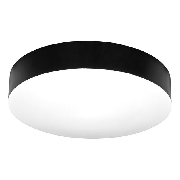 LED Плафон за баня MAKARON LED/36W/230V 3000/4000/6000K Ø 40 см IP44 черен