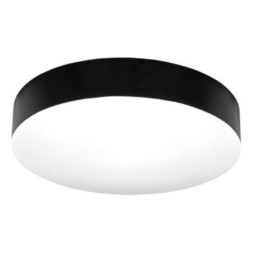LED Плафон за баня MAKARON LED/50W/230V 3000/4000/6000K Ø 50 см IP44 черен
