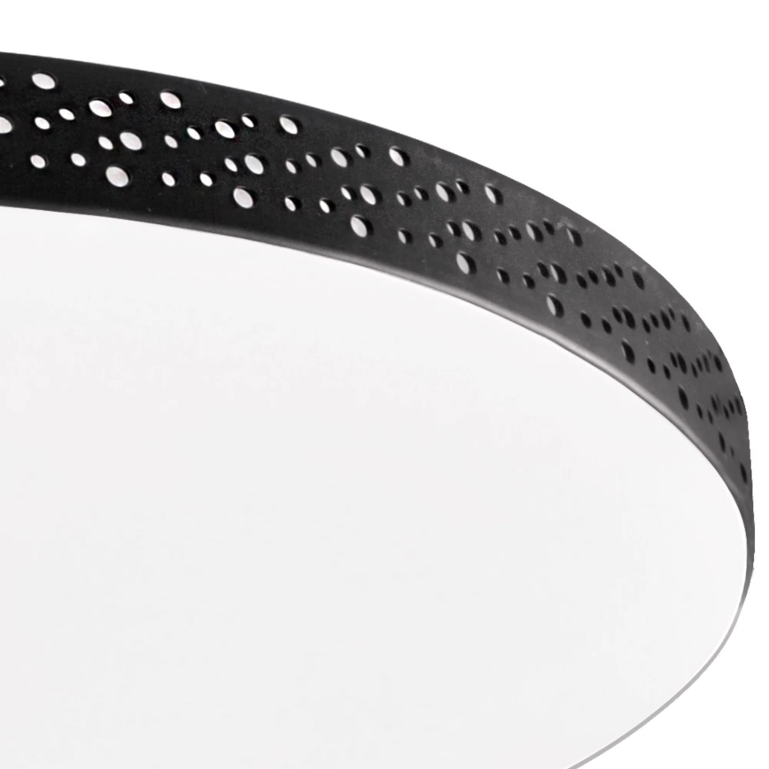 LED Плафон за баня MOON LED/18W/230V черен IP44