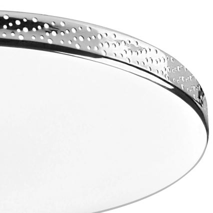 LED Плафон за баня MOON LED/18W/230V лъскав хром IP44