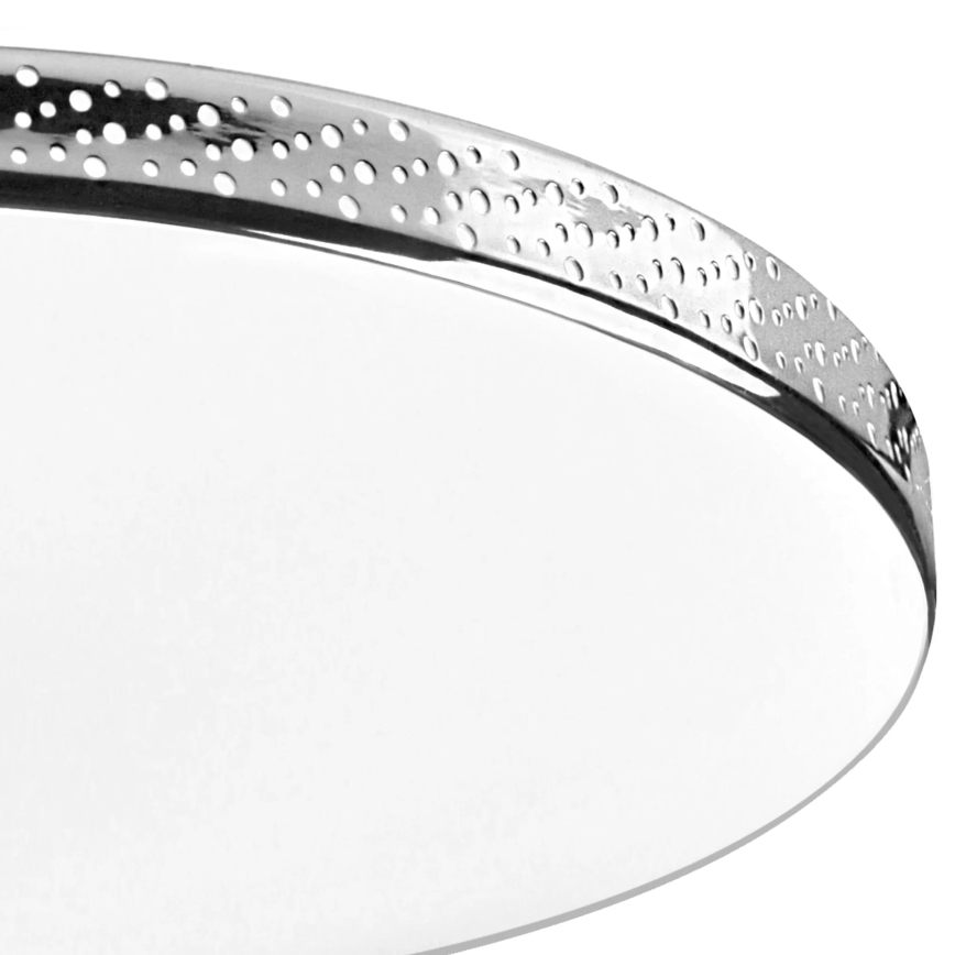 LED Плафон за баня MOON LED/18W/230V лъскав хром IP44