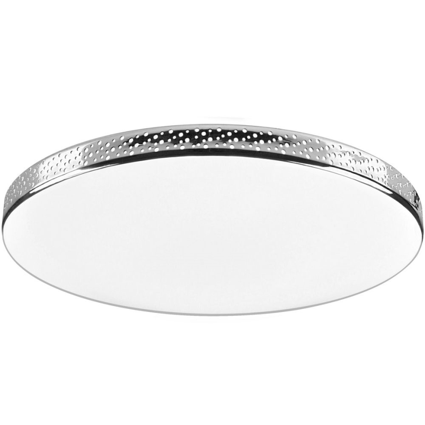 LED Плафон за баня MOON LED/18W/230V лъскав хром IP44