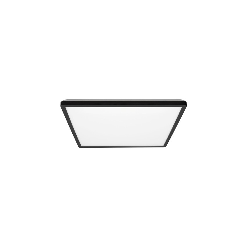 LED Плафон за баня NIVERA LED/12W/230V IP54 3000/4000/6000K 22,5x22,5 см черен