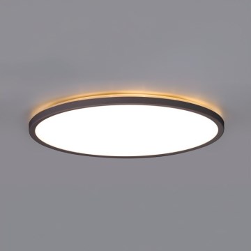LED Плафон за баня NIVERA LED/24W/230V IP54 3000/4000/6000K Ø 30 см черен