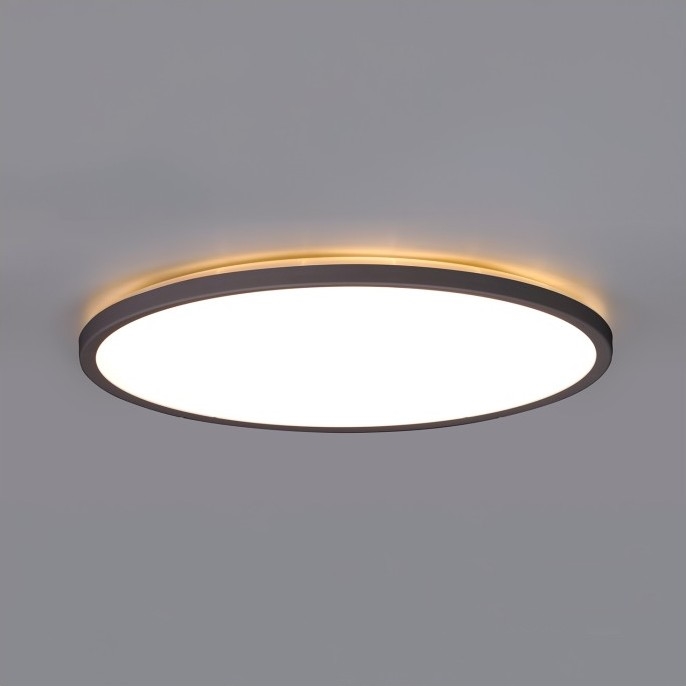 LED Плафон за баня NIVERA LED/24W/230V IP54 3000/4000/6000K Ø 30 см черен