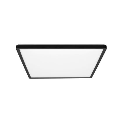 LED Плафон за баня NIVERA LED/24W/230V IP54 3000/4000/6000K 30x30 см черен