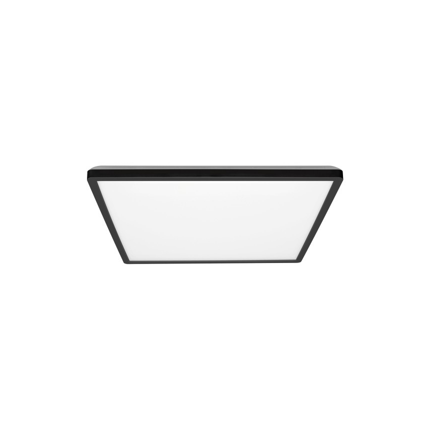 LED Плафон за баня NIVERA LED/24W/230V IP54 3000/4000/6000K 30x30 см черен