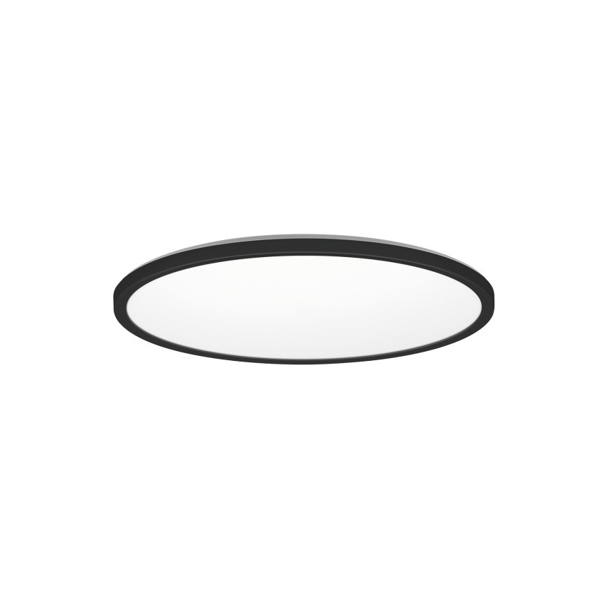 LED Плафон за баня NIVERA LED/24W/230V IP54 3000/4000/6000K Ø 30 см черен
