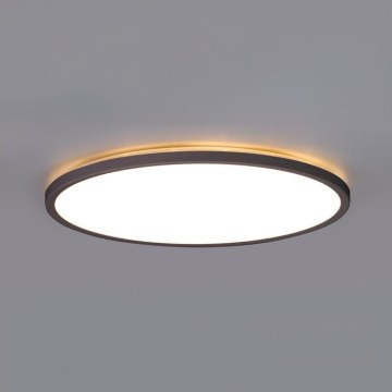 LED Плафон за баня NIVERA LED/32W/230V IP54 3000/4000/6000K Ø 42 см черен