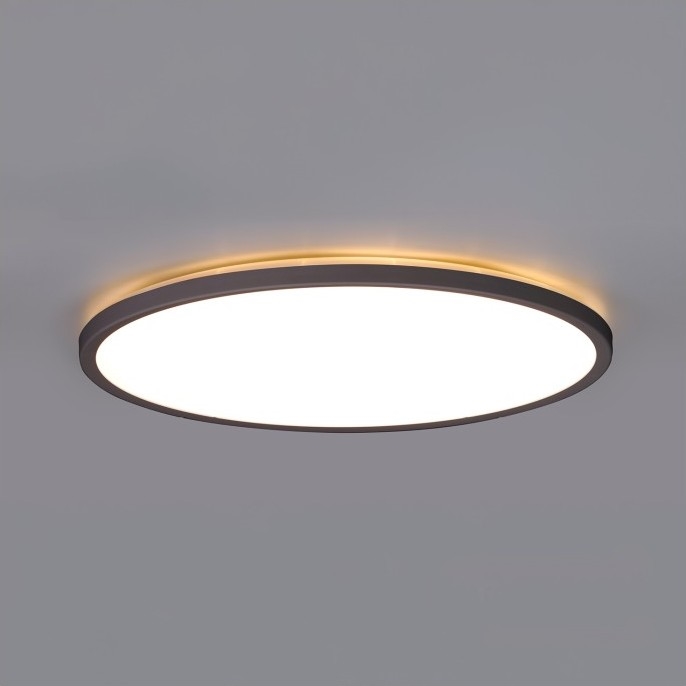 LED Плафон за баня NIVERA LED/32W/230V IP54 3000/4000/6000K Ø 42 см черен