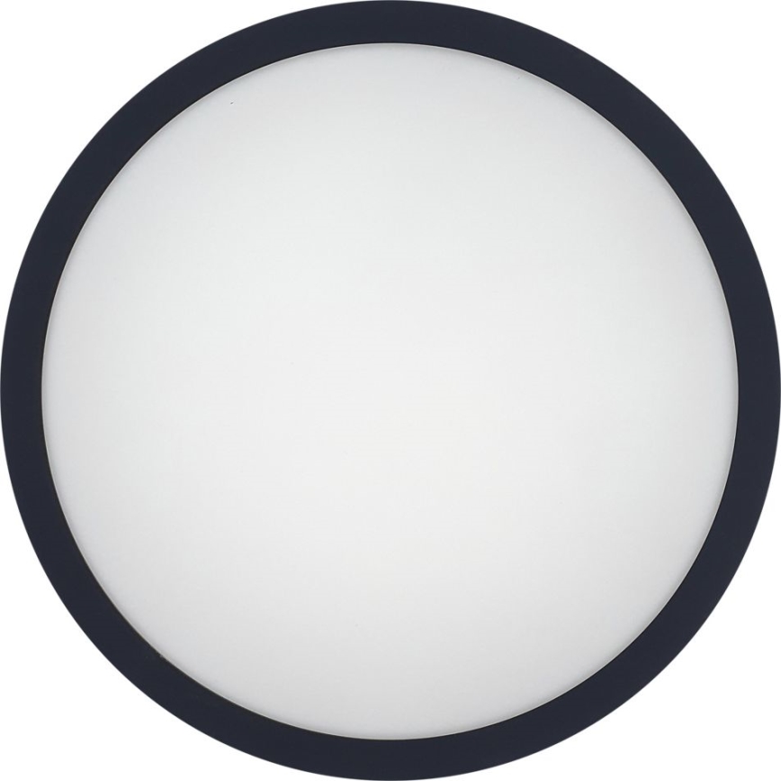 LED Плафон за баня със сензор ELLÉ LED/24W/230V 3000/4000/6500K Ø 26 см IP54 антрацит