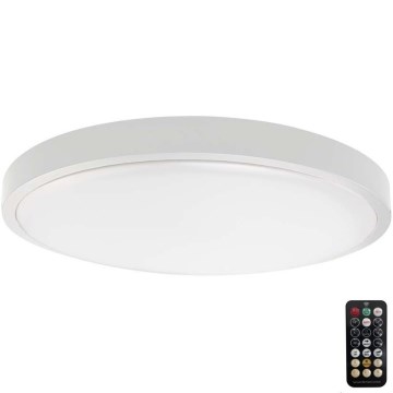 LED Плафон за баня със сензор LED/24W/230V 4000K IP44 бял + дистанционно управление