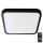 LED Плафон за баня със сензор SAMSUNG CHIP LED/36W/230V IP44 4000K 42x42 см черен + дистанционно управление