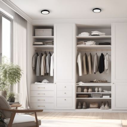 LED Плафон за баня VERA LED/12W/230V 4000K IP65 черен