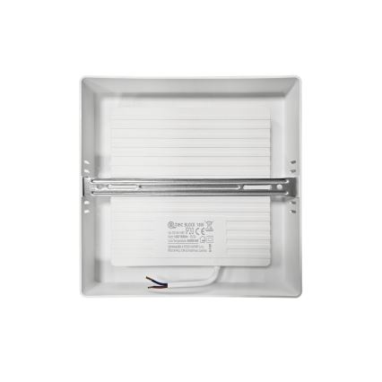 LED Плафониера BLOCK LED/18W/230V 4000K 21,4x21,4 см бял