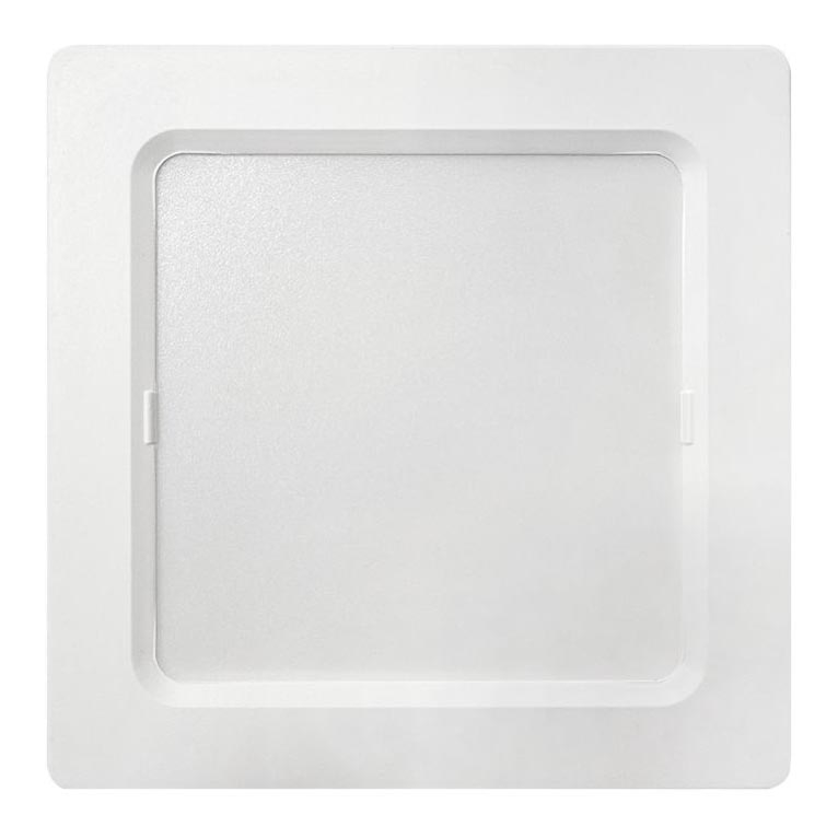 LED Плафониера BLOCK LED/6W/230V 4000K 12x12 см бял