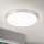 LED Плафониера BULLY LED/28W/230V Ø 28 см матов хром