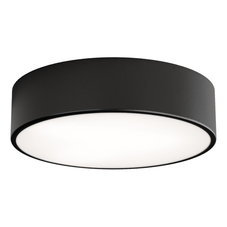 LED Плафониера CLEO LED/24W/230V 3000K Ø 30 см черен