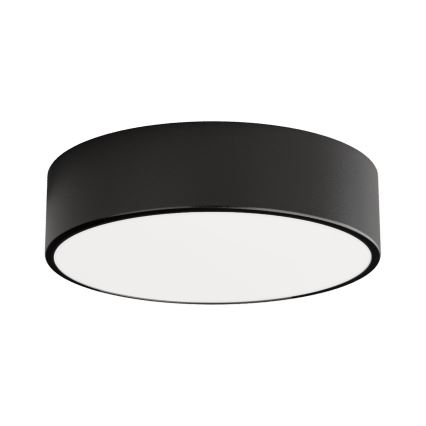 LED Плафониера CLEO LED/24W/230V 3000K Ø 30 см черен